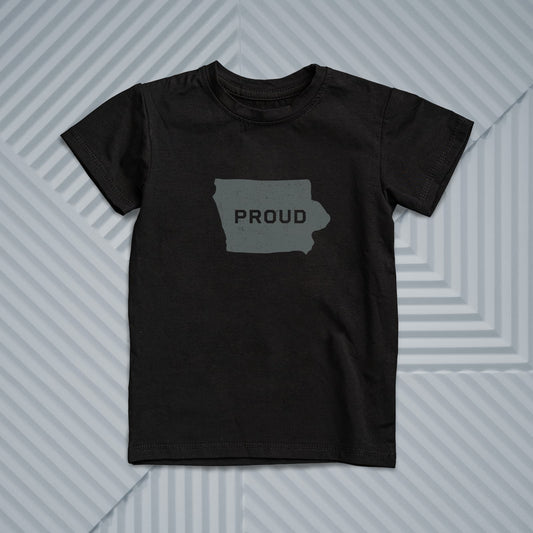PROUD IOWAN Men's and Women's T-shirt