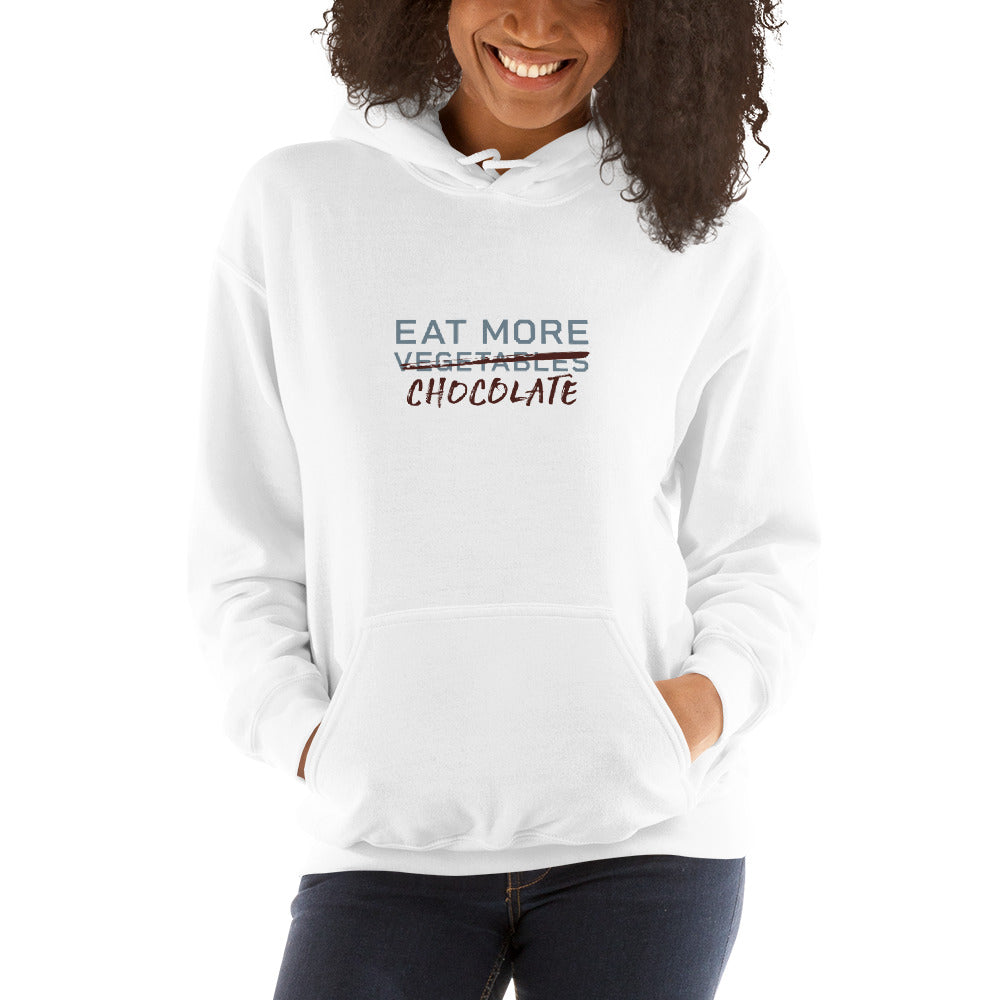 EAT MORE CHOCOLATE Women's Hoodie