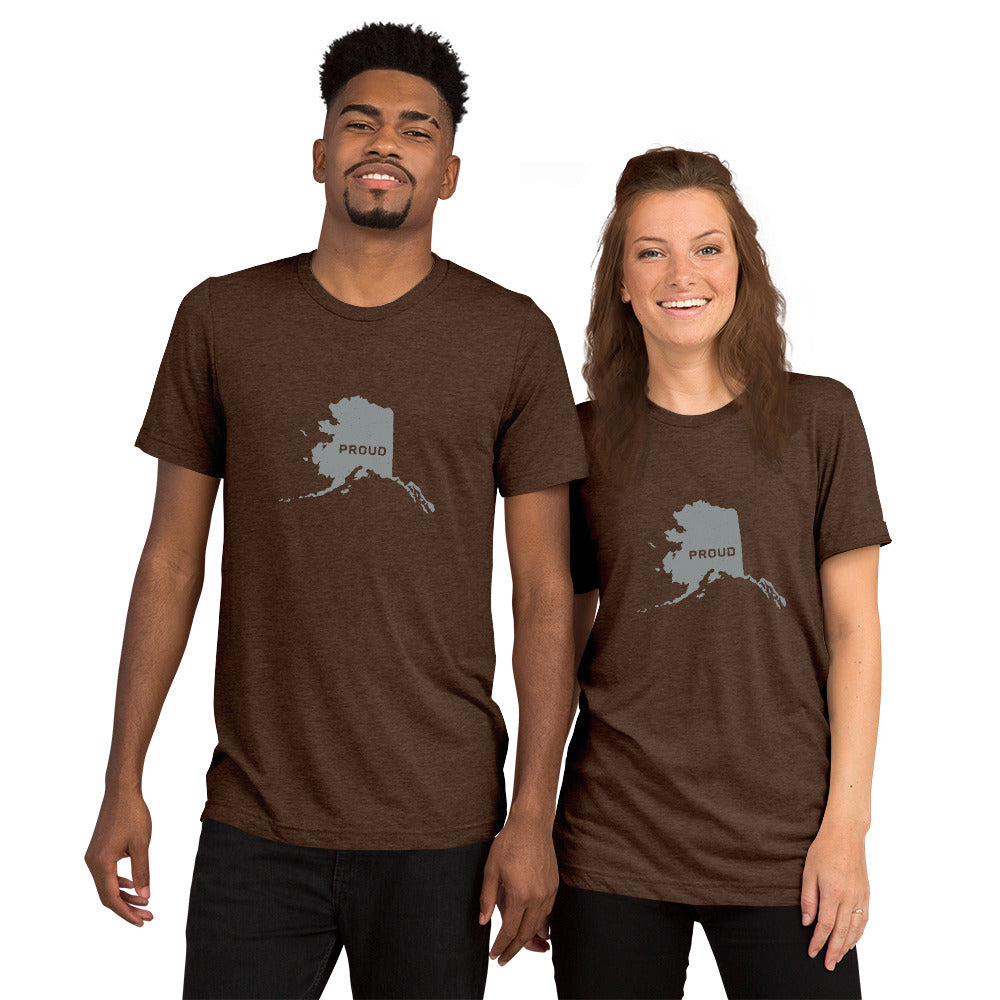 PROUD ALASKAN Men's and Women's T-shirt