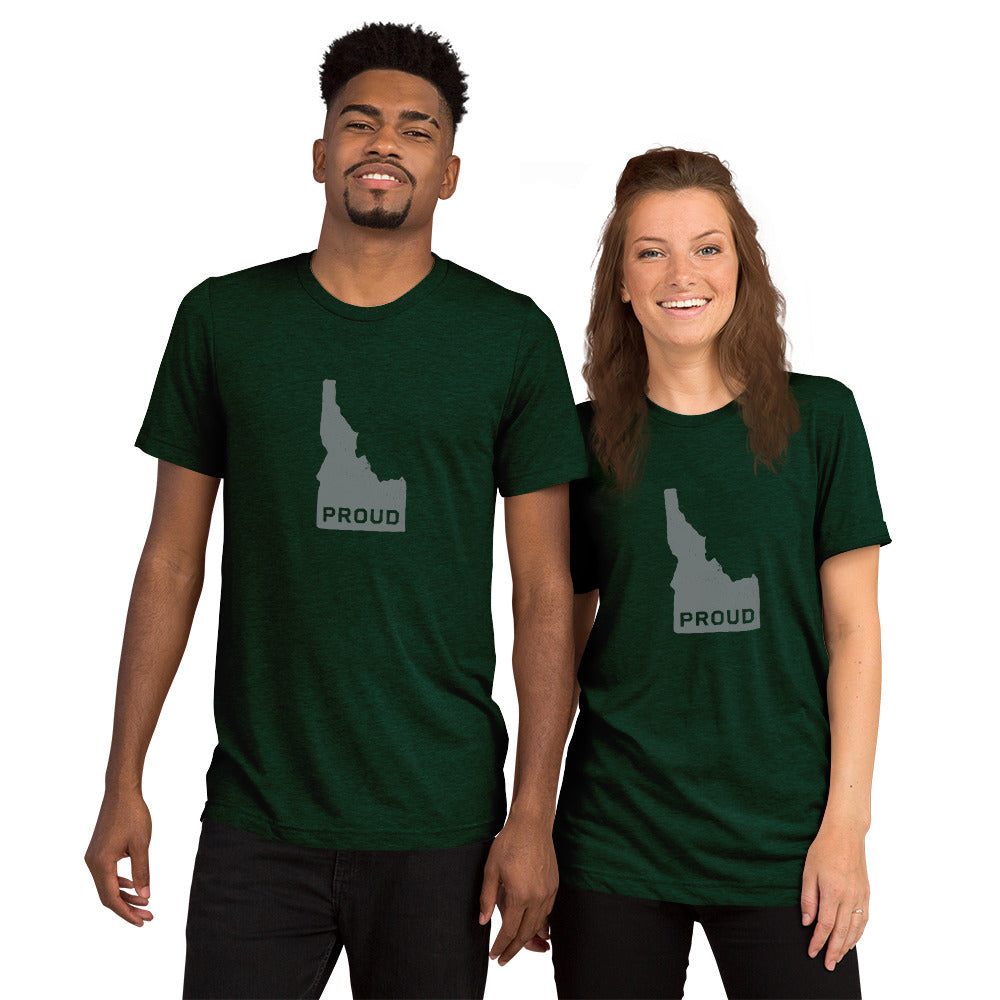 PROUD IDAHOAN Men's and Women's T-shirt
