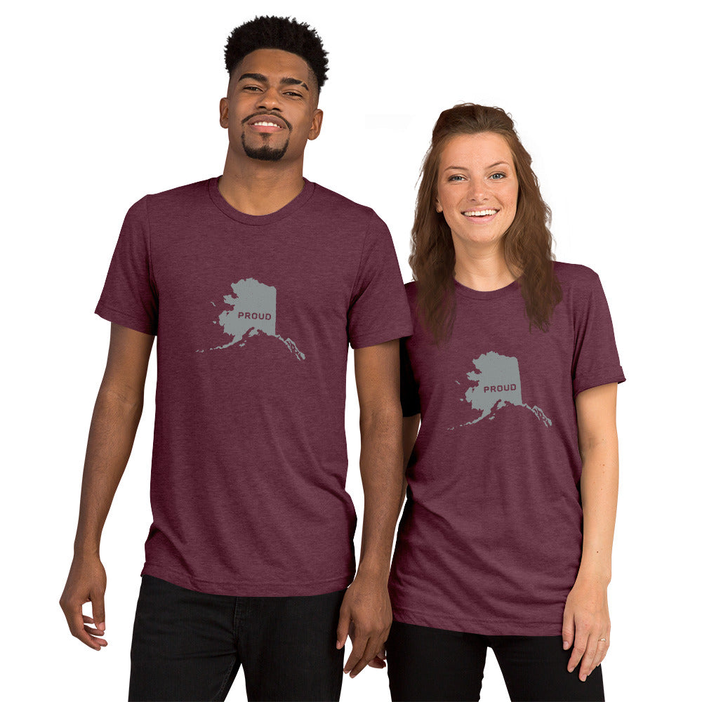 PROUD ALASKAN Men's and Women's T-shirt