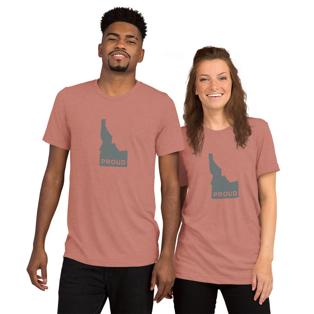 PROUD IDAHOAN Men's and Women's T-shirt