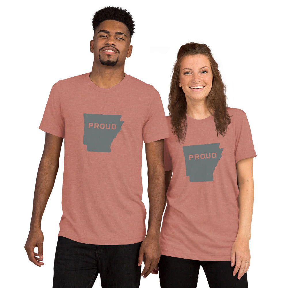 PROUD ARKANSAN Men's and Women's T-shirt