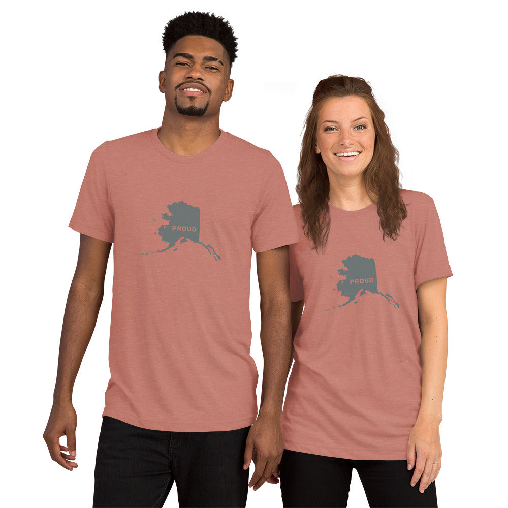 PROUD ALASKAN Men's and Women's T-shirt