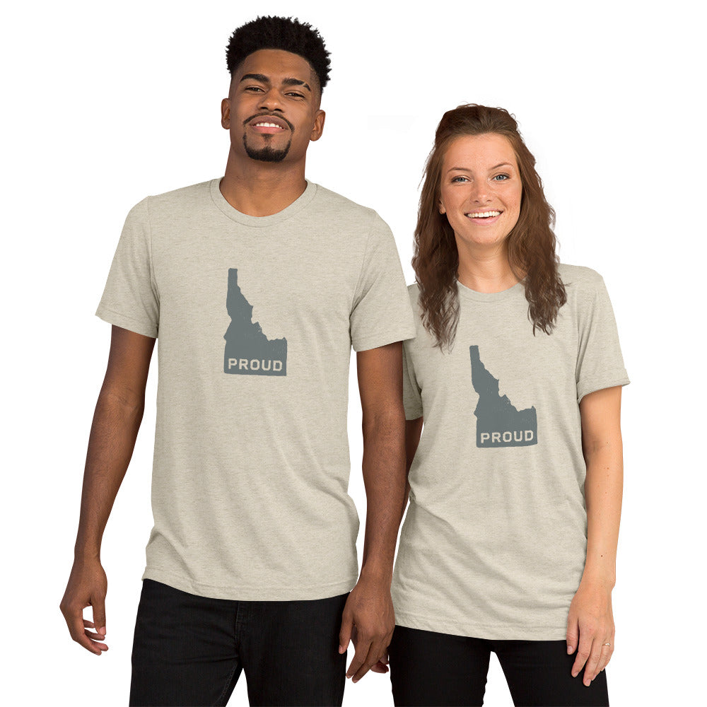 PROUD IDAHOAN Men's and Women's T-shirt