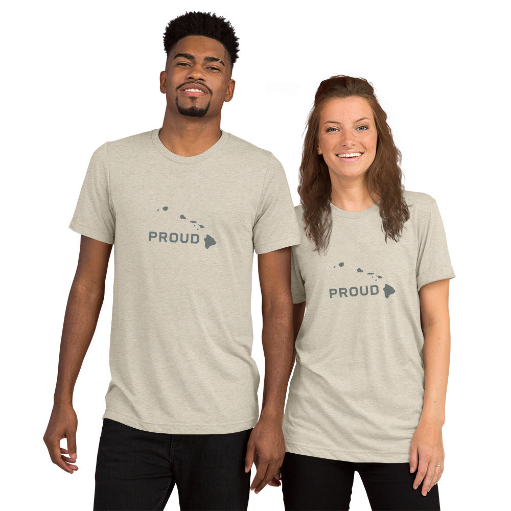 PROUD HAWAIIAN Men's and Women's T-shirt