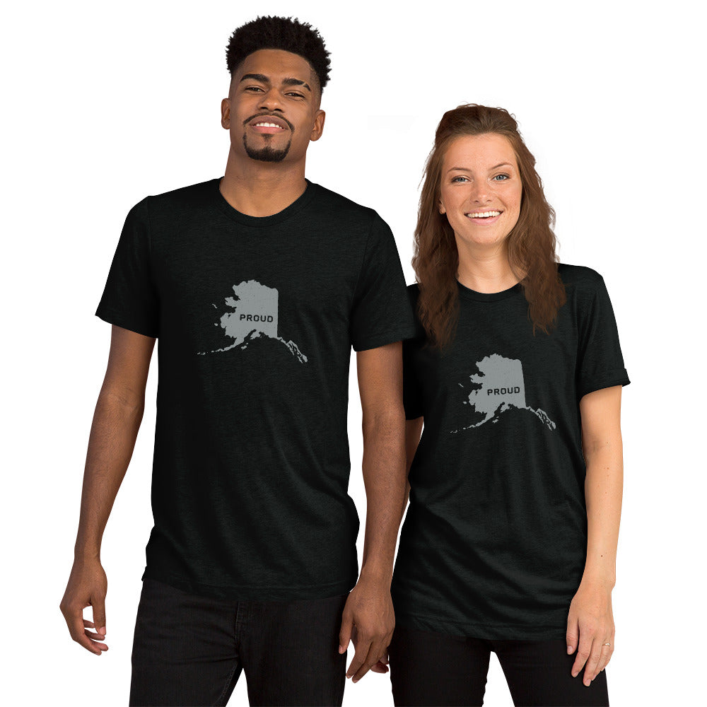 PROUD ALASKAN Men's and Women's T-shirt