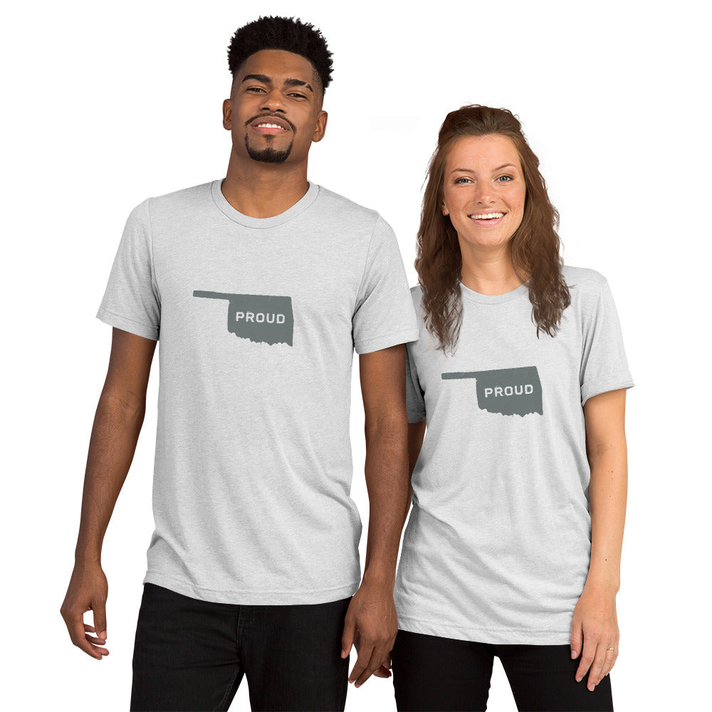 PROUD OKLAHOMAN Men's and Women's T-shirt