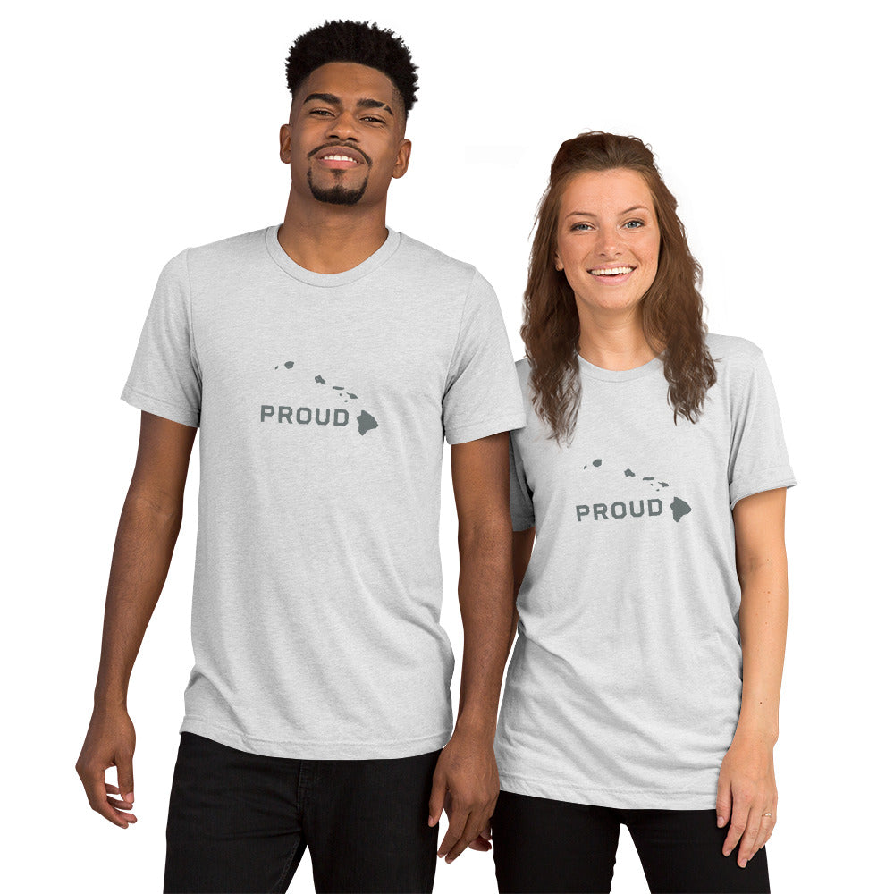 PROUD HAWAIIAN Men's and Women's T-shirt