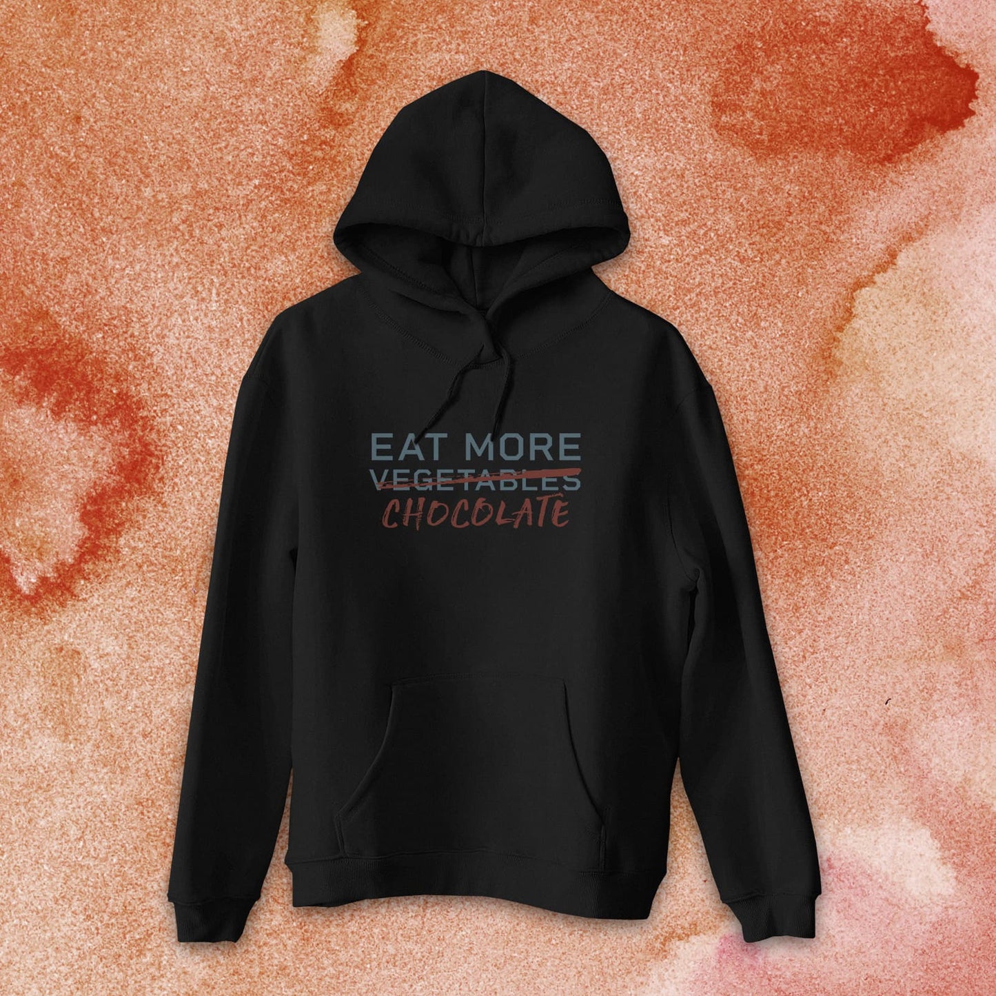 EAT MORE CHOCOLATE Men's Hoodie