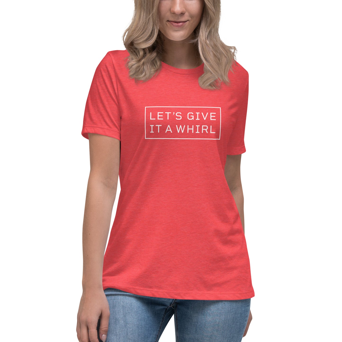 LET'S GIVE IT A WHIRL Women's T-Shirt