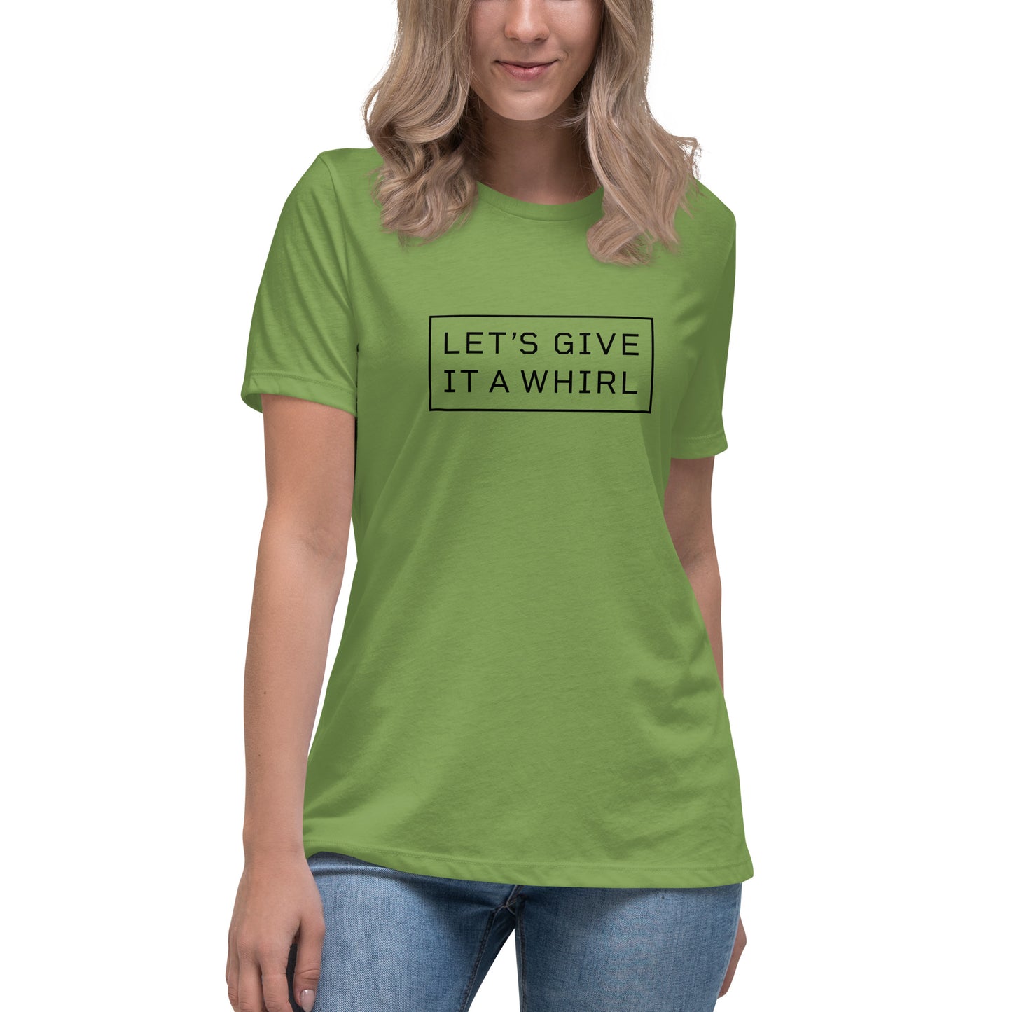 LET'S GIVE IT A WHIRL Women's T-Shirt