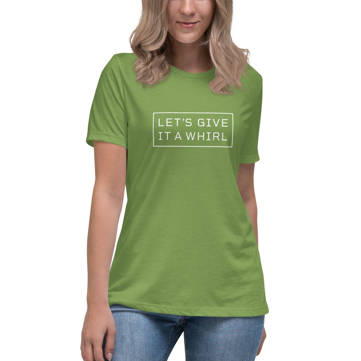 LET'S GIVE IT A WHIRL Women's T-Shirt