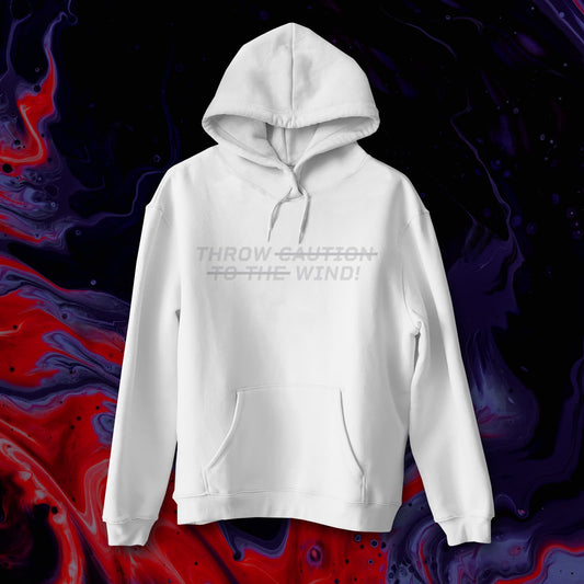 THROW CAUTION TO THE WIND Men's Hoodie