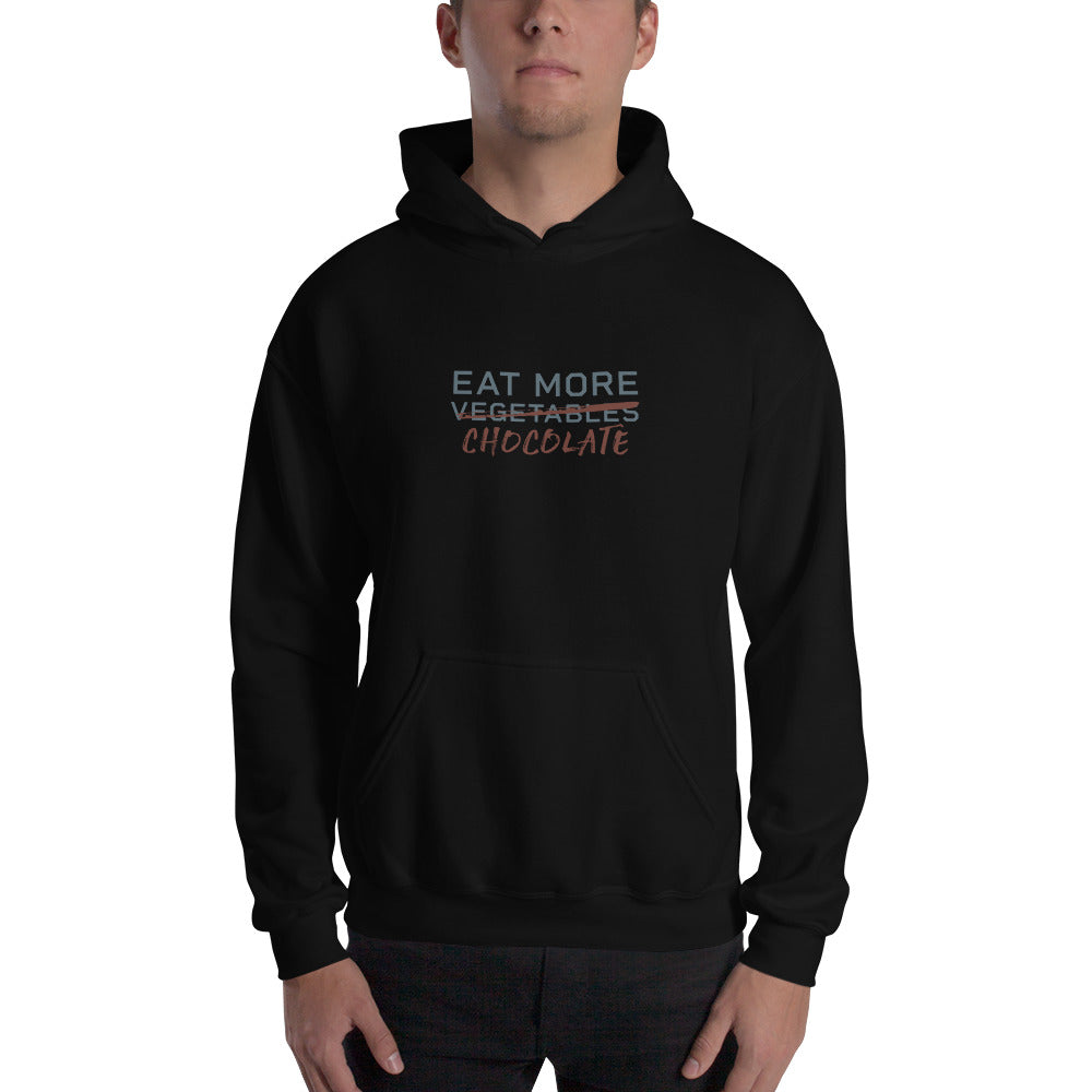 EAT MORE CHOCOLATE Men's Hoodie