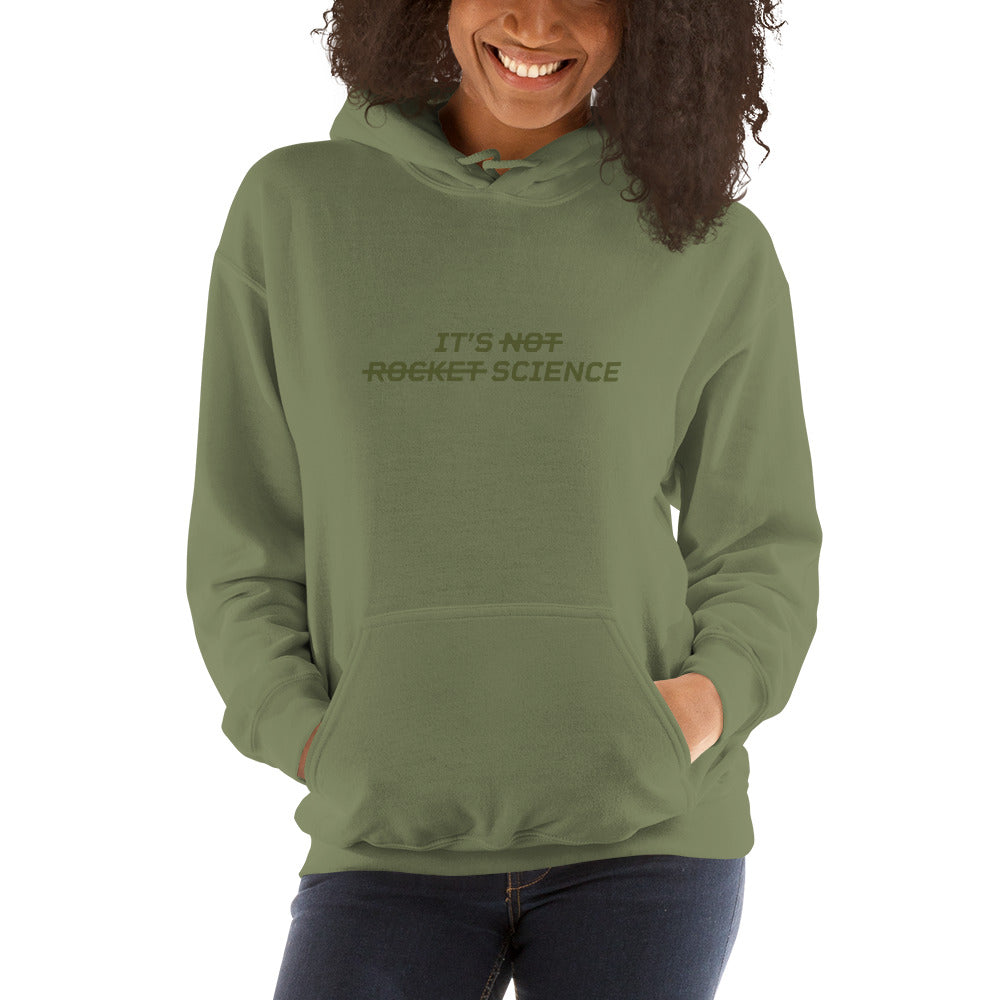 IT'S NOT ROCKET SCIENCE Women's Hoodie