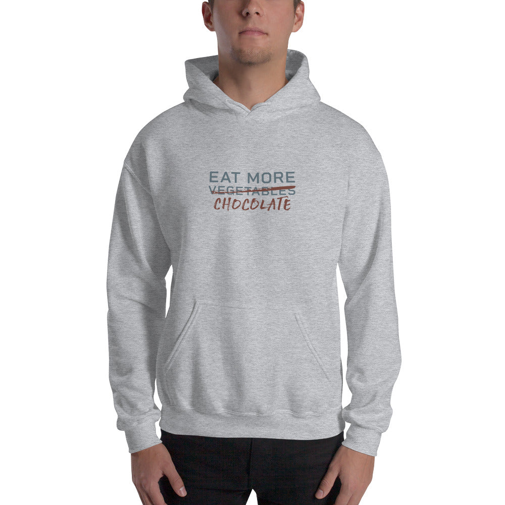 EAT MORE CHOCOLATE Men's Hoodie