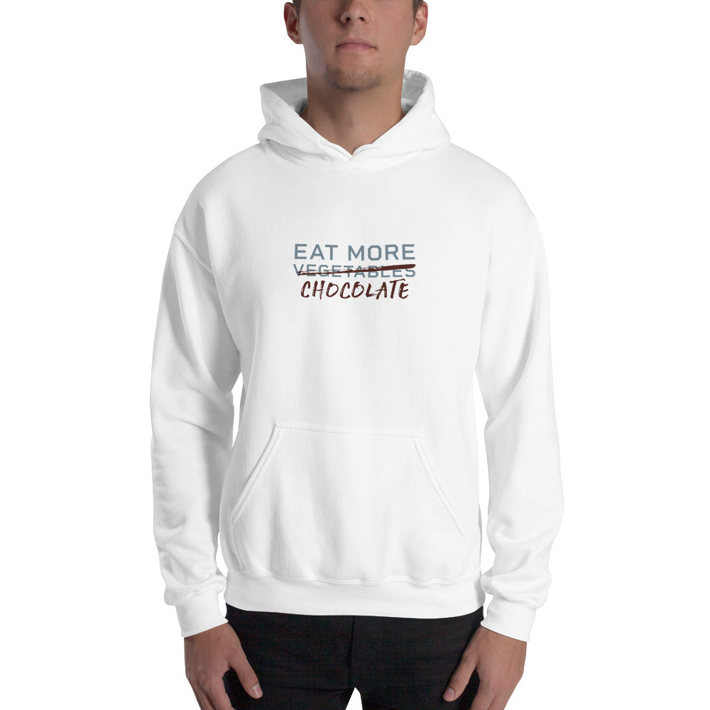 EAT MORE CHOCOLATE Men's Hoodie