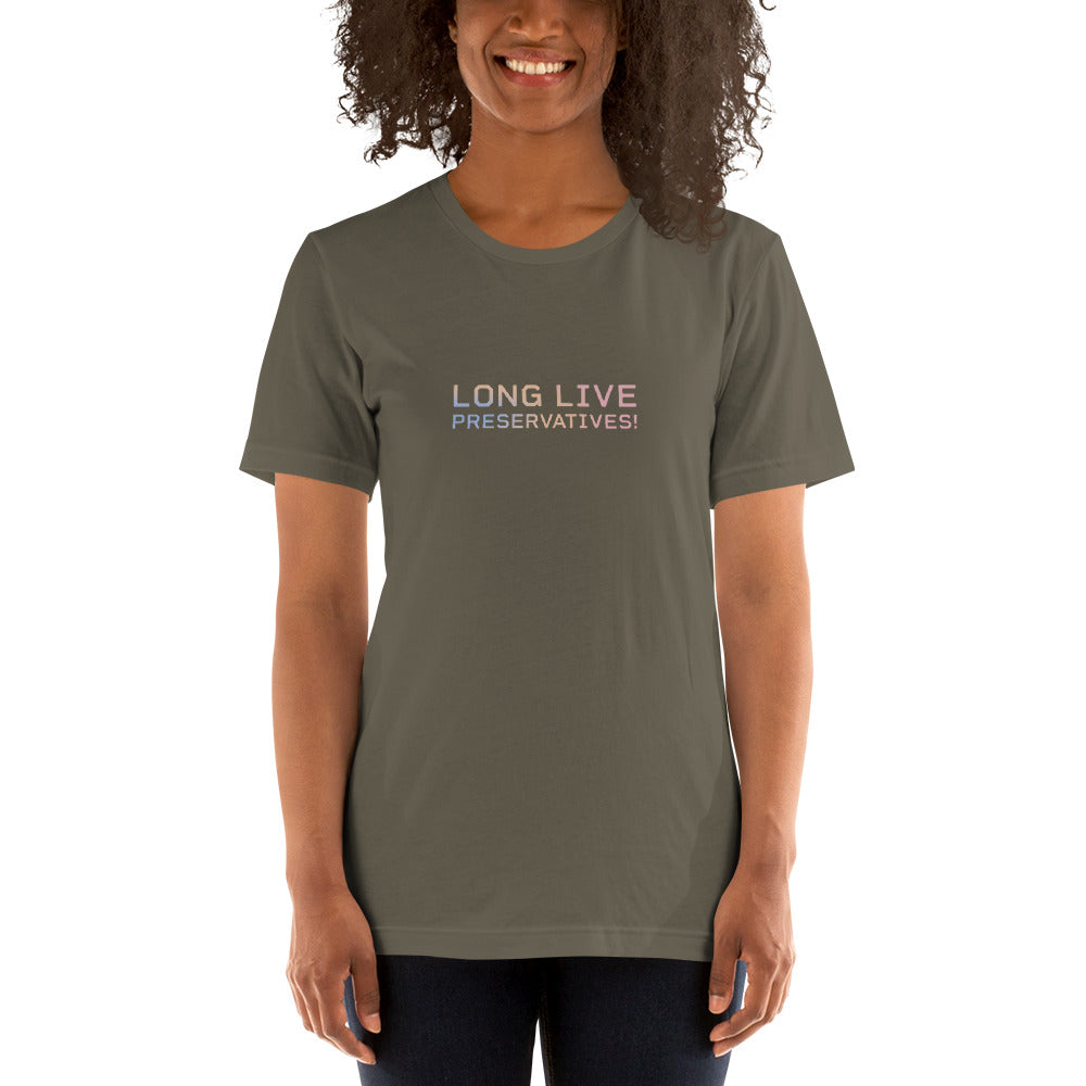 LONG LIVE PRESERVATIVES™ Women's T-Shirt