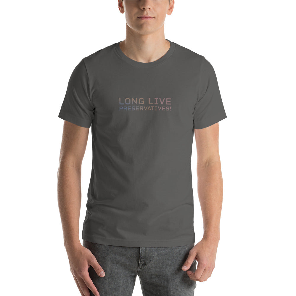 LONG LIVE PRESERVATIVES™ Men's T-shirt