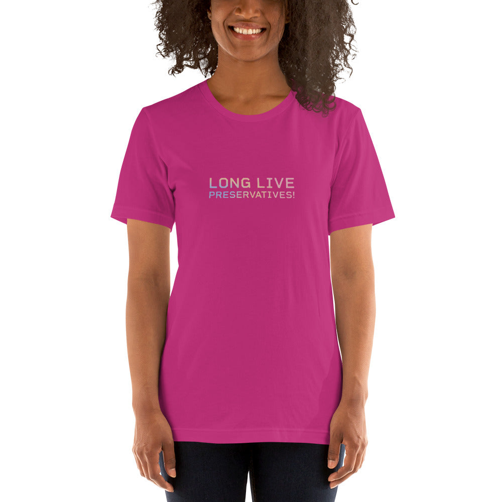 LONG LIVE PRESERVATIVES™ Women's T-Shirt