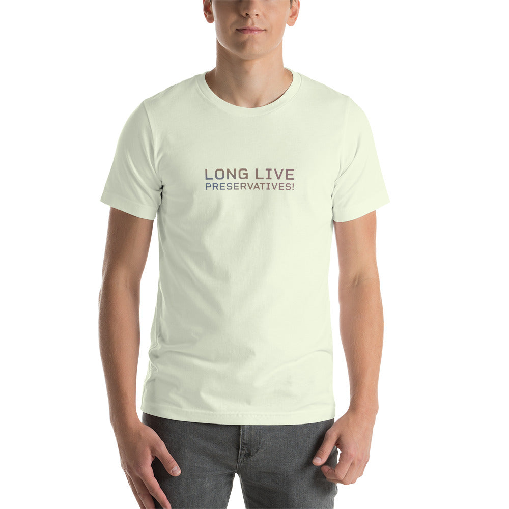 LONG LIVE PRESERVATIVES™ Men's T-shirt