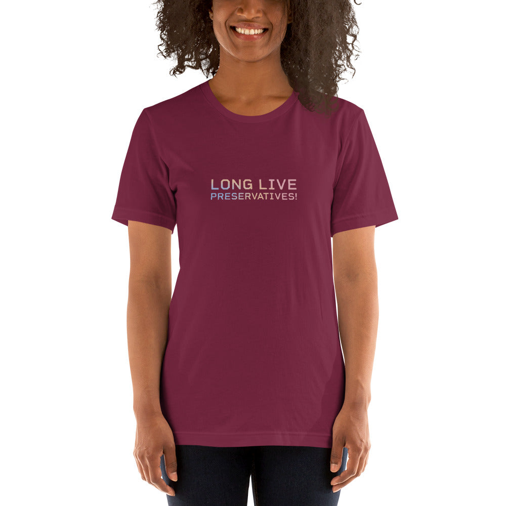 LONG LIVE PRESERVATIVES™ Women's T-Shirt