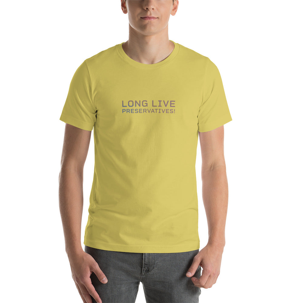 LONG LIVE PRESERVATIVES™ Men's T-shirt