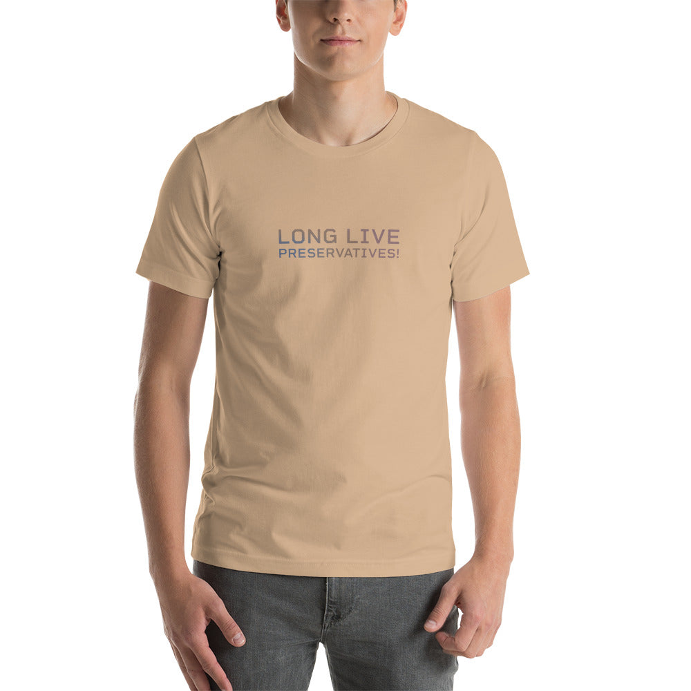 LONG LIVE PRESERVATIVES™ Men's T-shirt