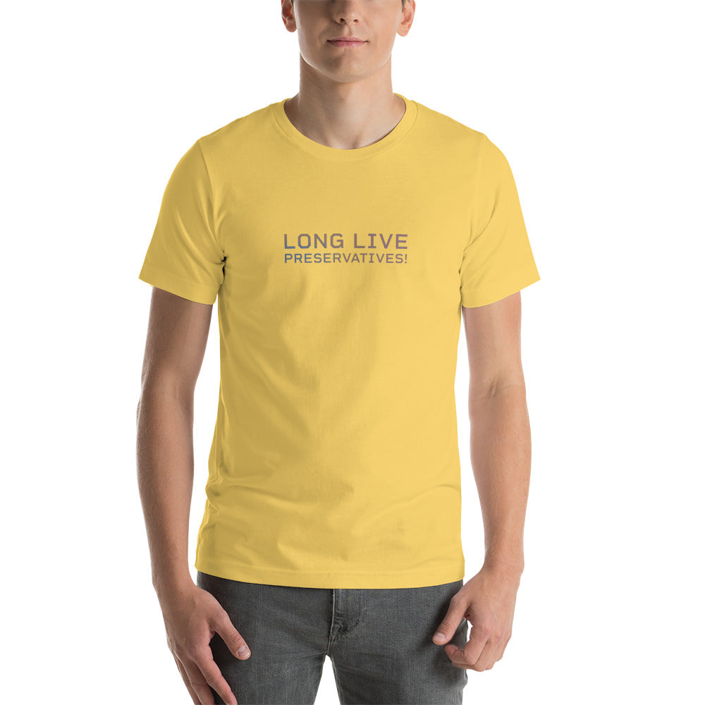 LONG LIVE PRESERVATIVES™ Men's T-shirt