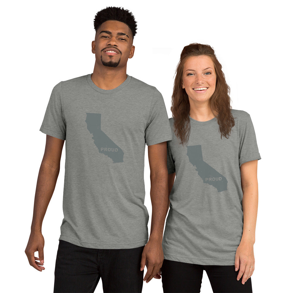 PROUD CALIFORNIAN Men's and Women's T-shirt