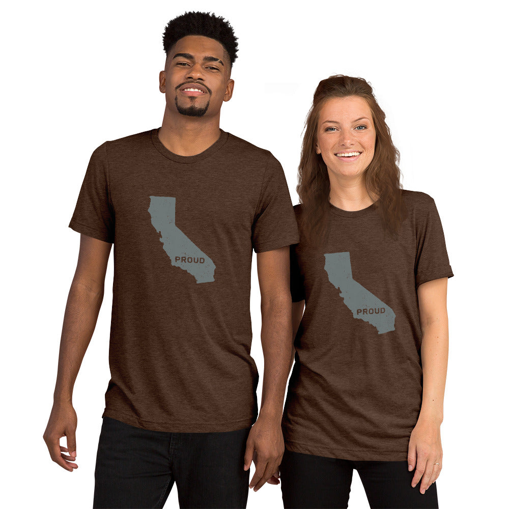 PROUD CALIFORNIAN Men's and Women's T-shirt