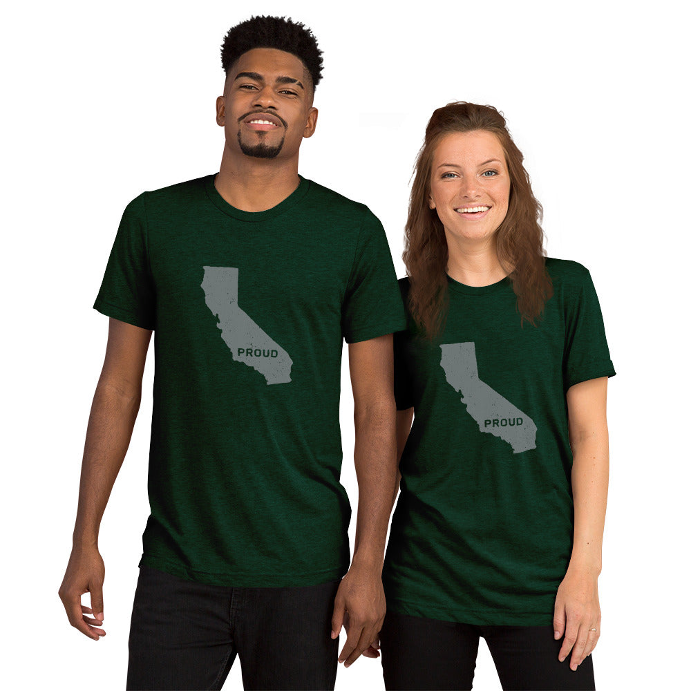 PROUD CALIFORNIAN Men's and Women's T-shirt