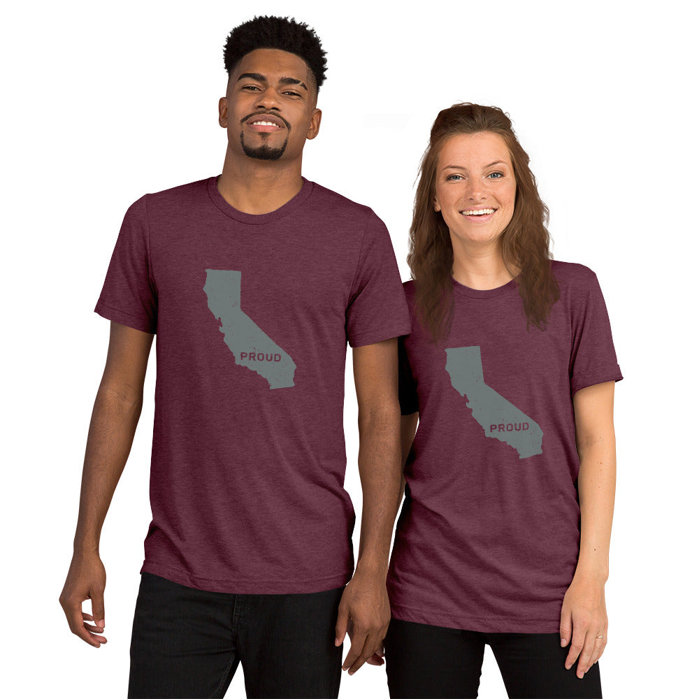 PROUD CALIFORNIAN Men's and Women's T-shirt