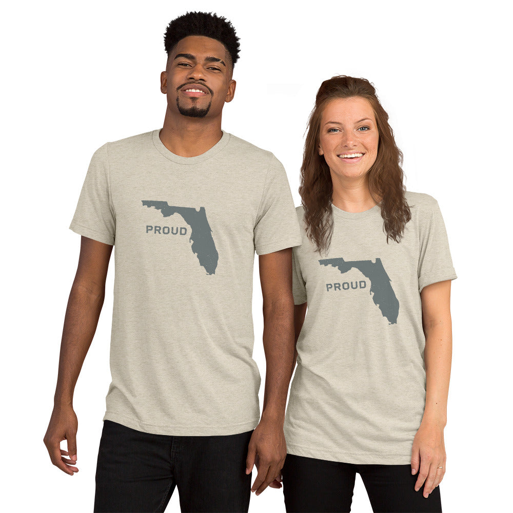 PROUD FLORIDIAN Men's and Women's T-shirt