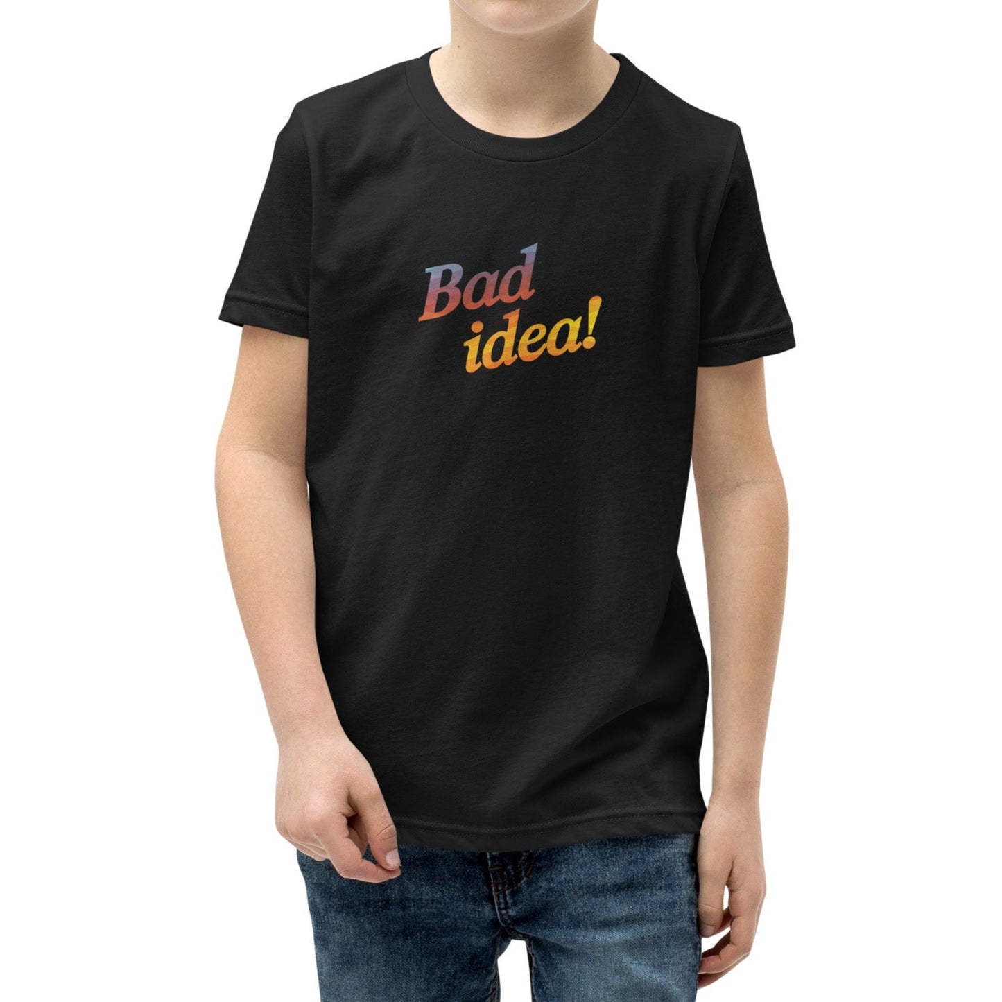 BAD IDEA! Kid's T-Shirt