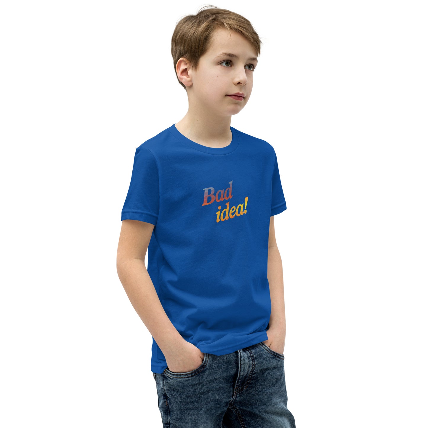 BAD IDEA! Kid's T-Shirt