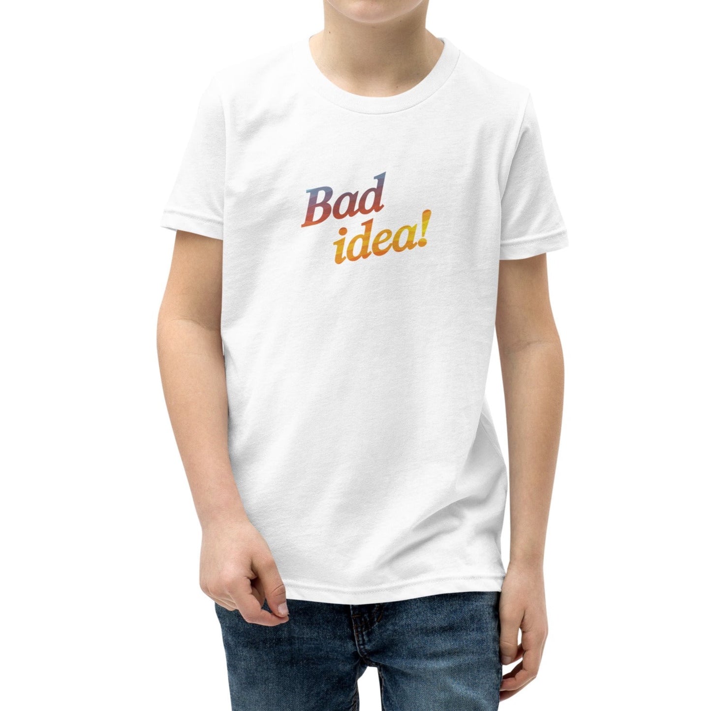 BAD IDEA! Kid's T-Shirt